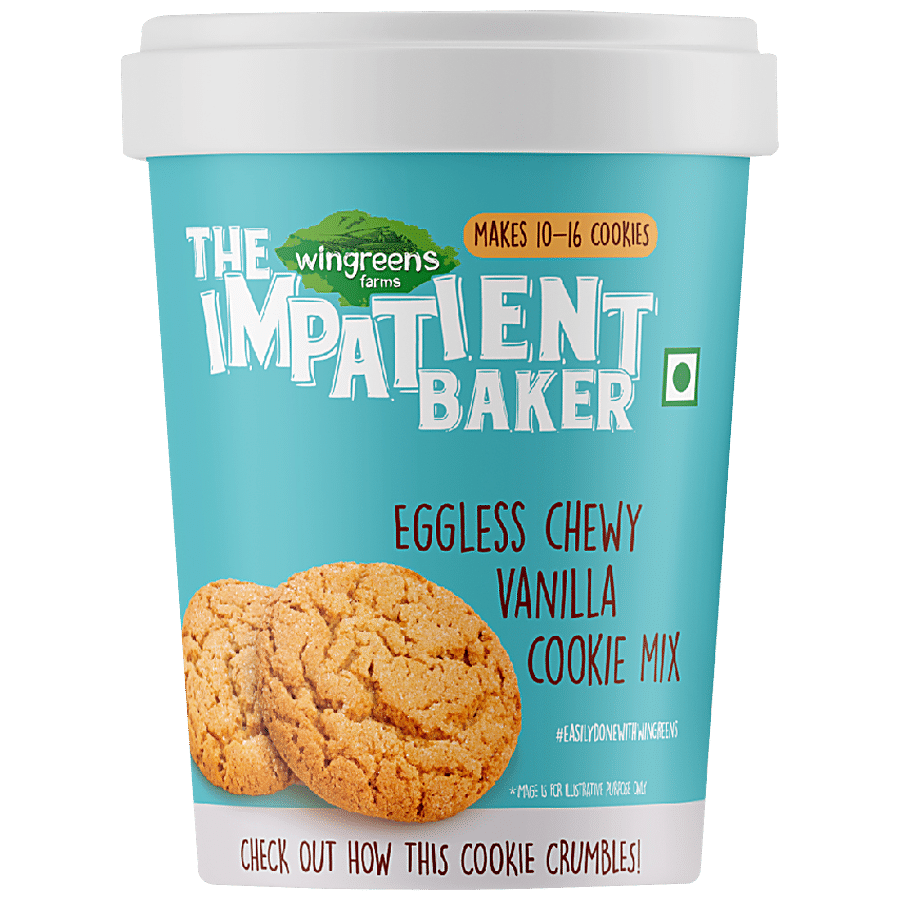 Wingreens Farms Impatient Baker - Eggless Chewy Vanilla Cookie Mix