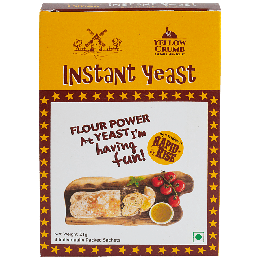 Yellow Crumb Flour Power - Instant Dry Yeast