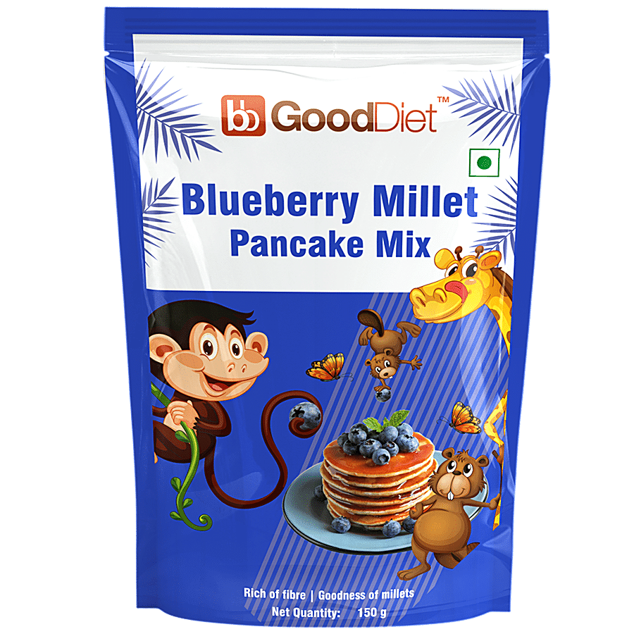 bb Gooddiet Blueberry Millet Pancake Mix