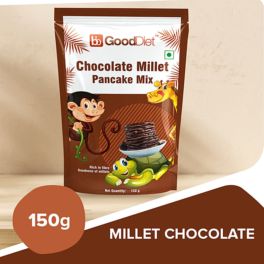 bb Gooddiet Chocolate Millet Pancake Mix