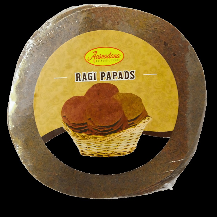 Aasvadana Finger Millet Papads