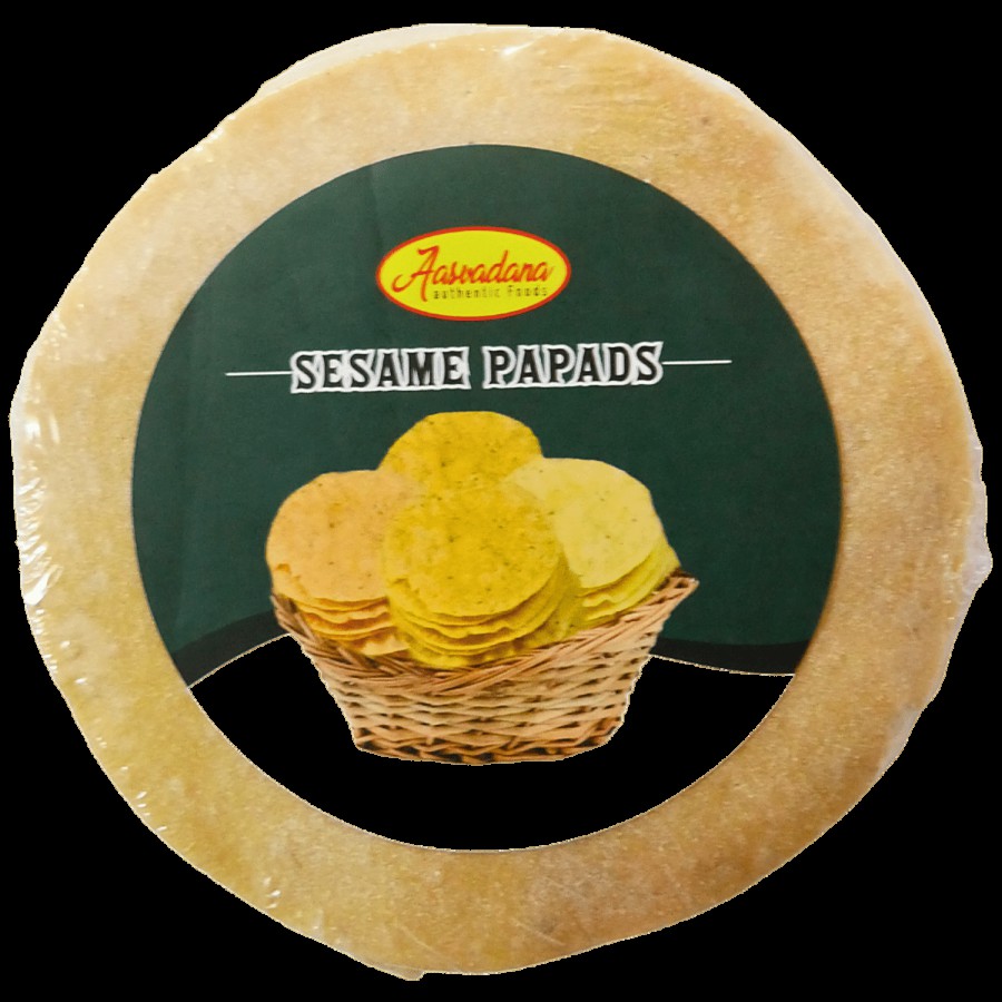 Aasvadana Sesame Papads