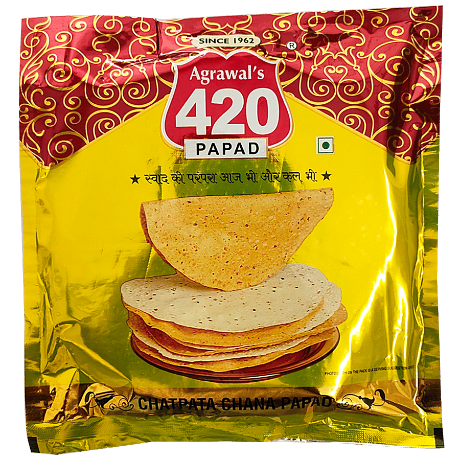 Agrawal's 420 Papad - Chatpata Chana