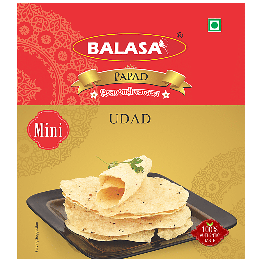 BALASA Papad - Udad Dal