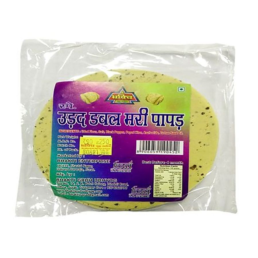 Bhakti Sp Papad - Udad Double Mari