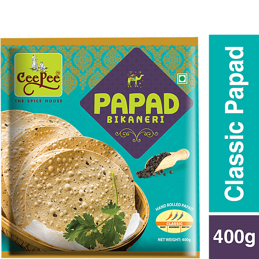 Cee Pee Classic Papad - Bikaneri