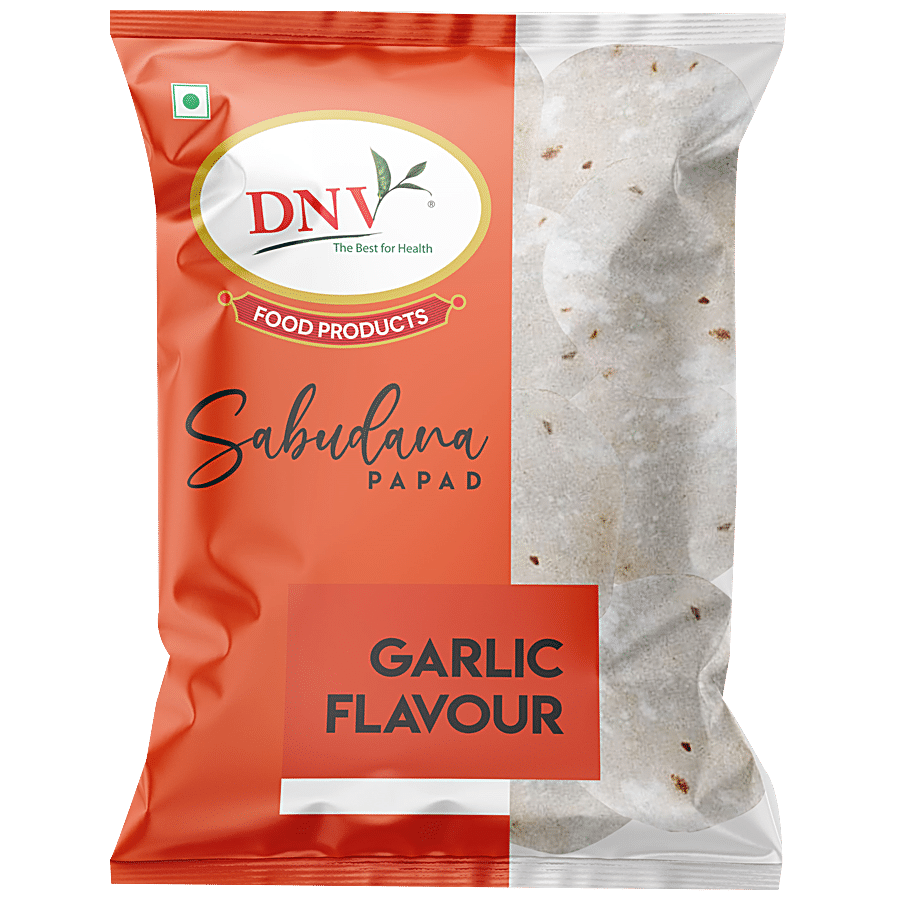 Dnv Garlic Sabudana Papad