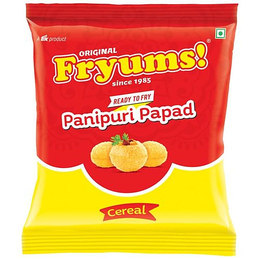 Fryums Original Ready To Fry Pani Puri Papad