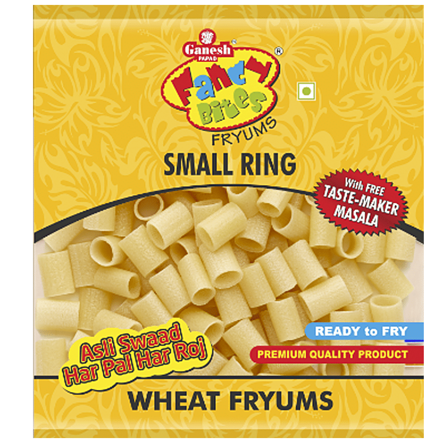 Ganesh Papad Fancy Bites Fryums - Small Ring