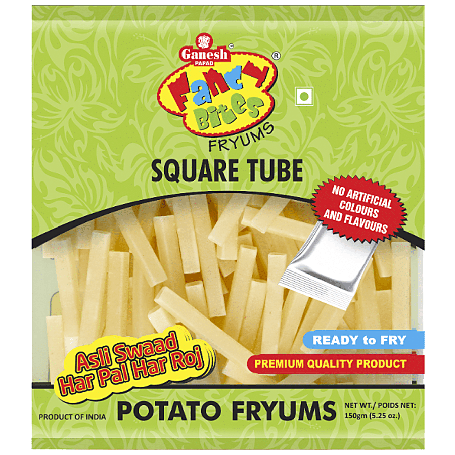 Ganesh Papad Fancy Bites Tube - Potato Square