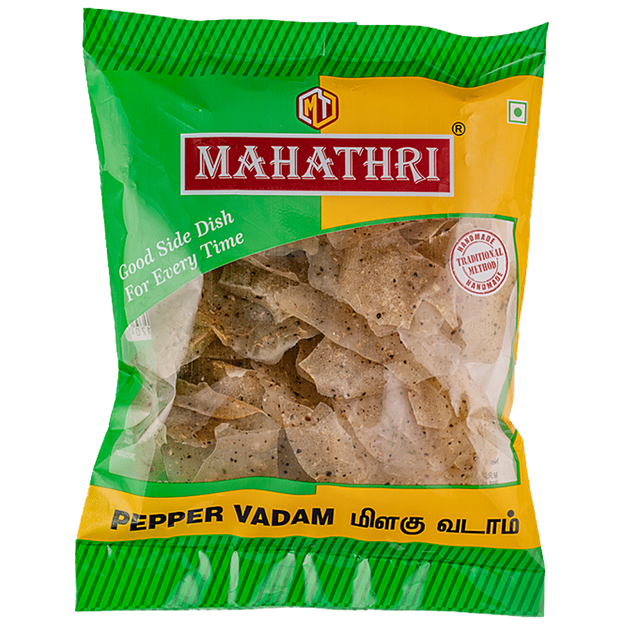 Mahathri Pepper Vadam - Crunchy Snack