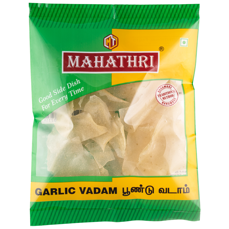 Mahathri Garlic Vadam - Crunchy Snack