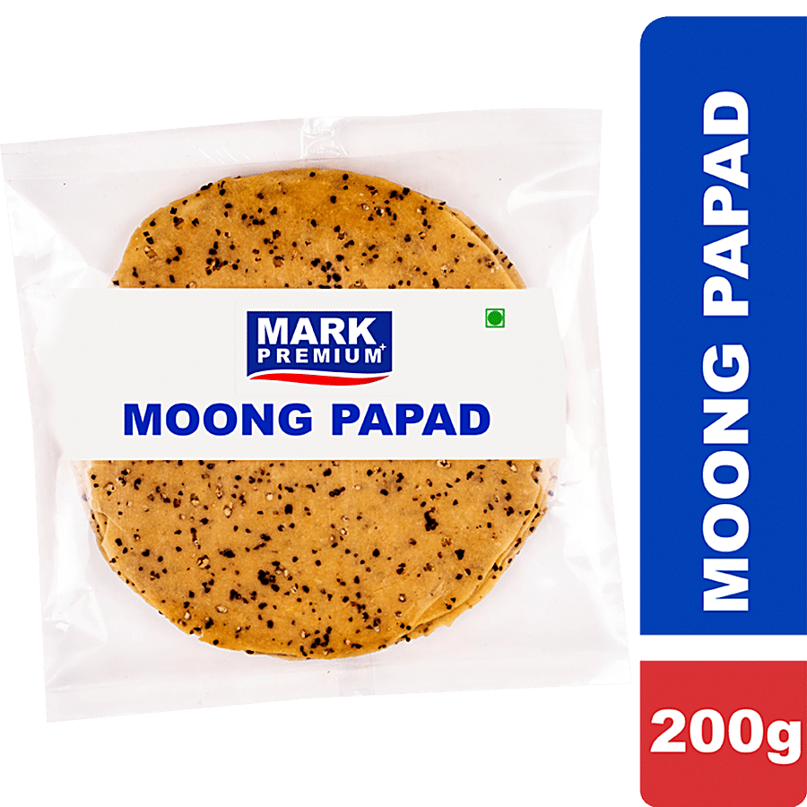 Mark Premium Papad - Moong Special