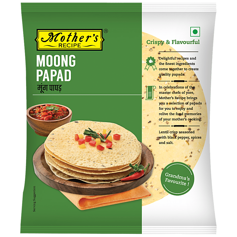 Mother's Recipe Papad - Moong