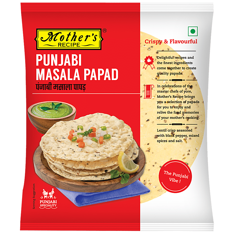 Mother's Recipe Papad - Punjabi Masala