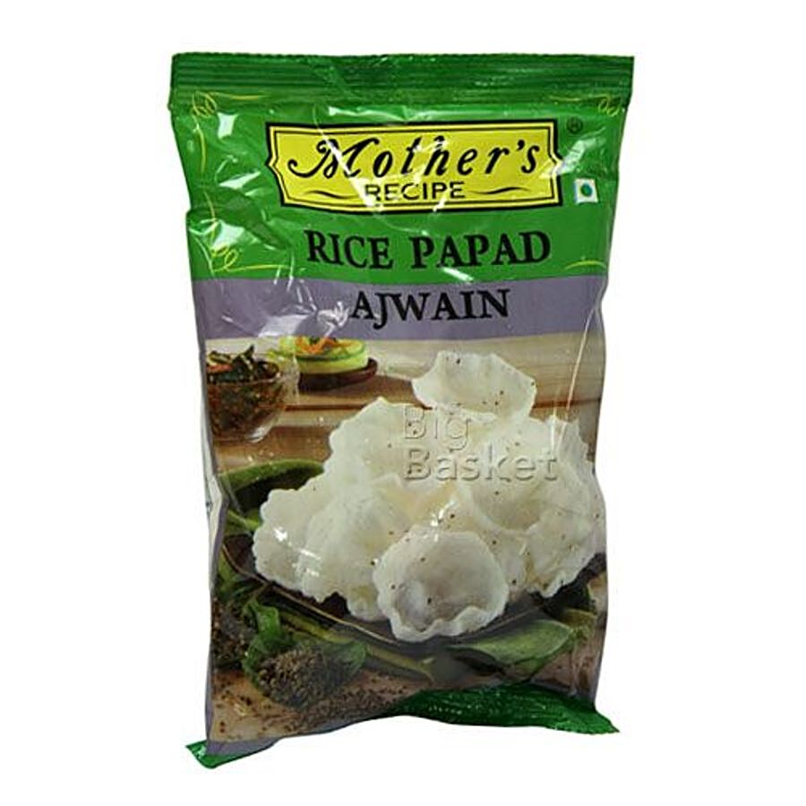 Mother's Recipe Rice Papad - Ajwain