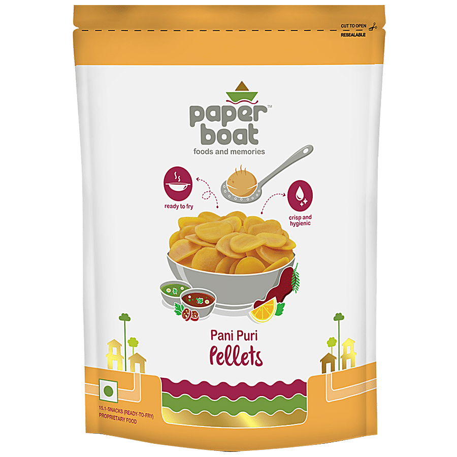 Paper Boat Panipuri Pellets