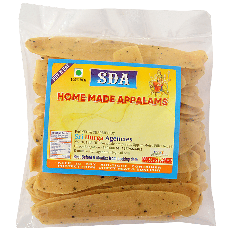 SDA PAPPADS Punjabi Masala Papad