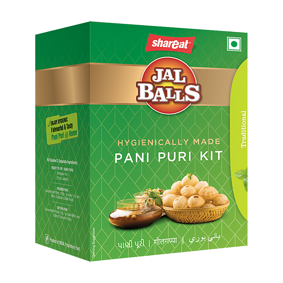 Shareat Jalballs Pani Puri Kit - Mint