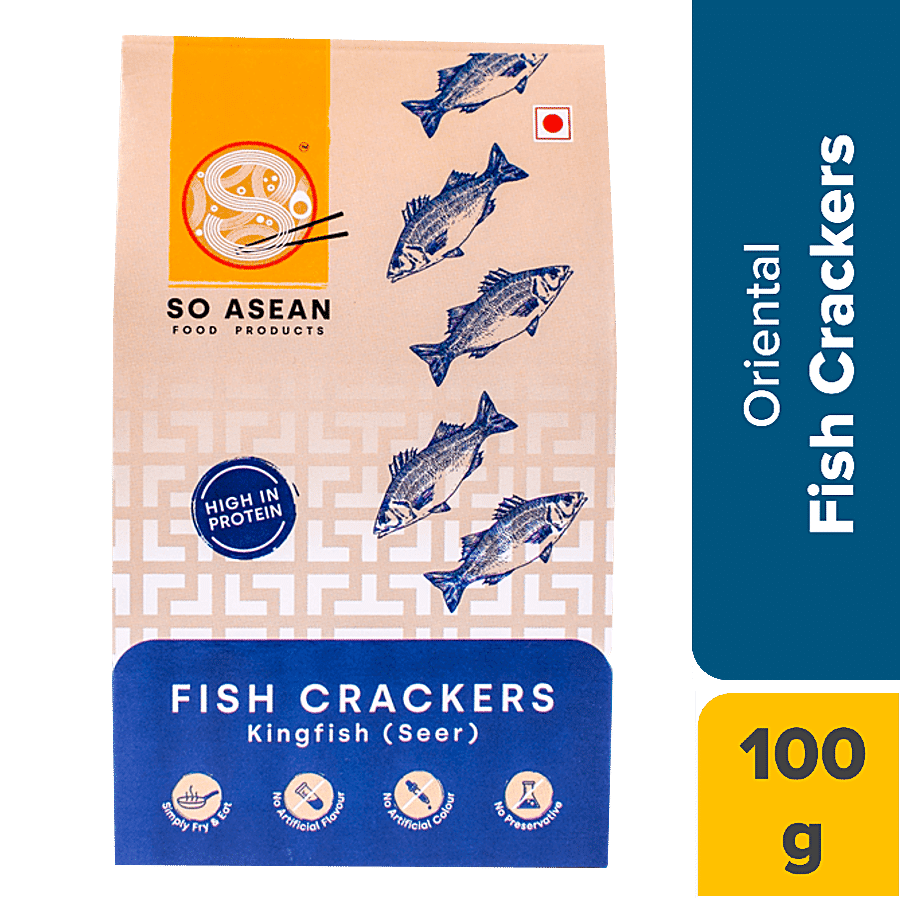 So Asean Oriental Fish Crackers - High In Protein