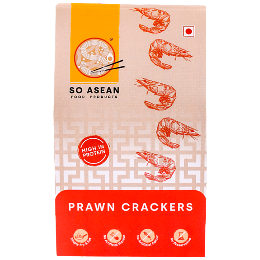 So Asean Oriental Prawn Crackers - High In Protein