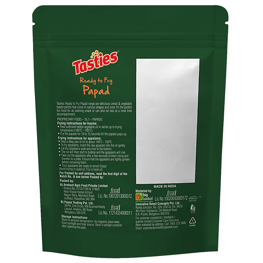 Tasties Appalam/Happala/Papad