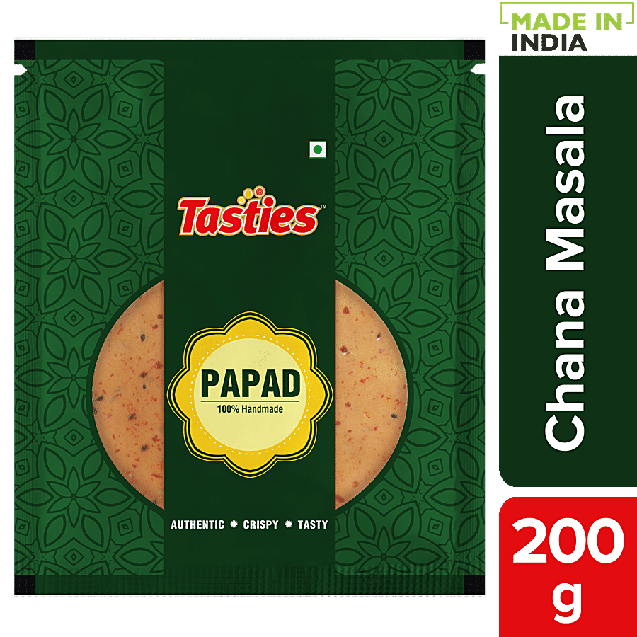 Tasties Handmade Papad - Chana Masala