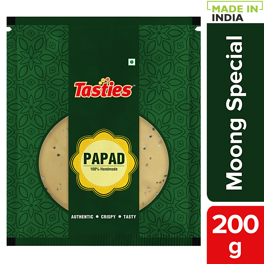 Tasties Handmade Papad - Moong Special