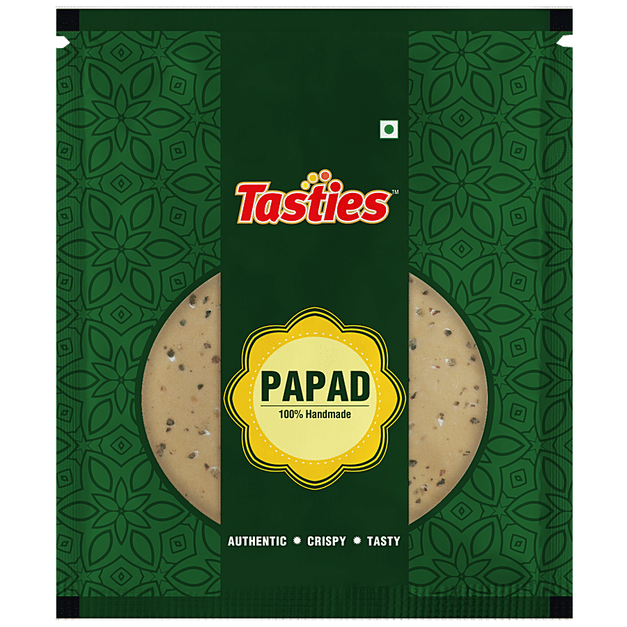 Tasties Handmade Papad - Urad Punjabi Masala