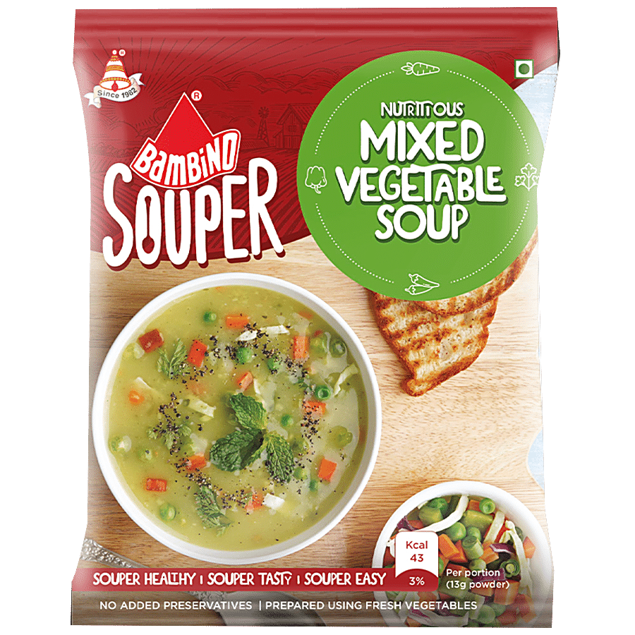 Bambino Soup Powder - Mixed Vegetable