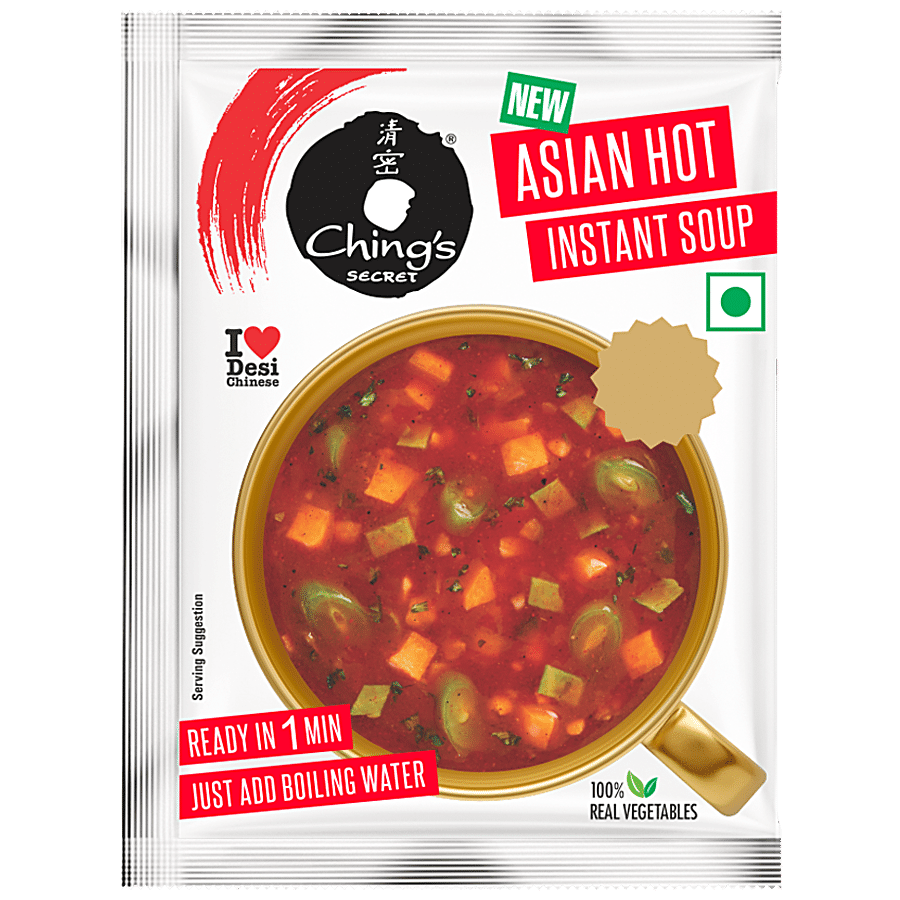 Ching's Secret Asian Hot Instant Soup - 100% Real Vegetables