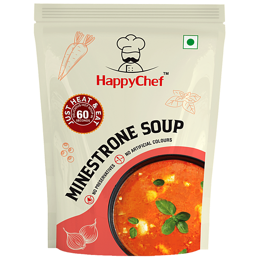 HappyChef Minestrone Soup - Heat & Drink