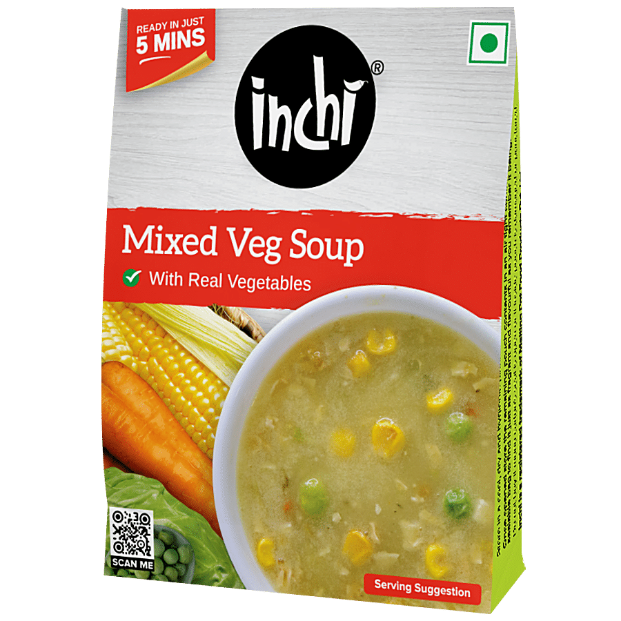 Inchi  Mixed Veg Soup With Real Vegetables - Cook-Up For Any-Time