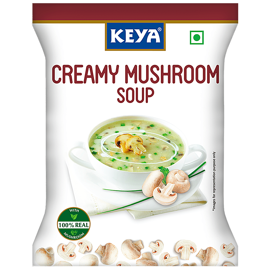 Keya Creamy Mushroom Soup - With 100% Real Mushrooms