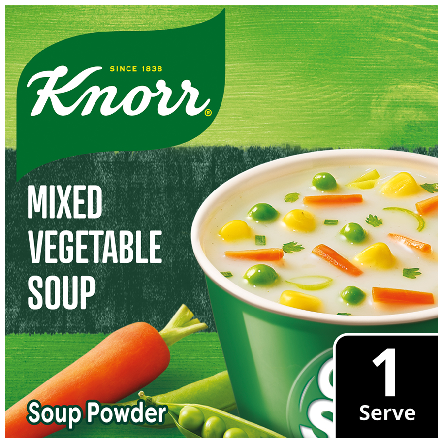 Knorr Mixed Vegetable Cup A Soup - No Added Preservatives