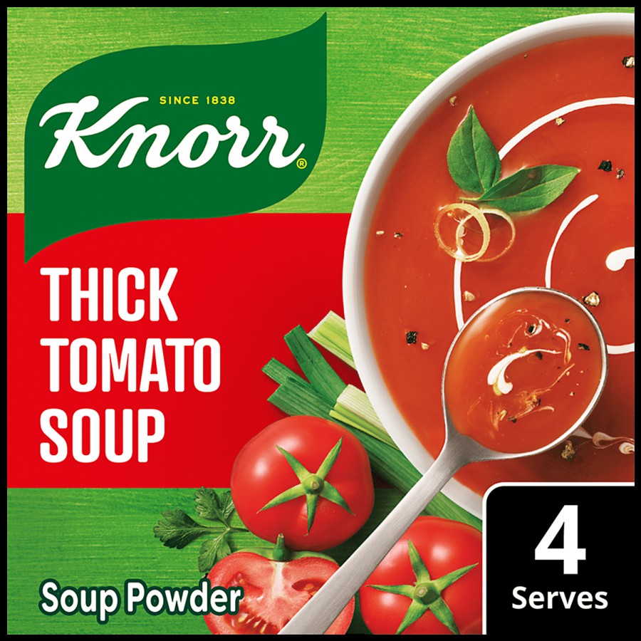 Knorr Thick Tomato Soup - 100% Real Vegetables