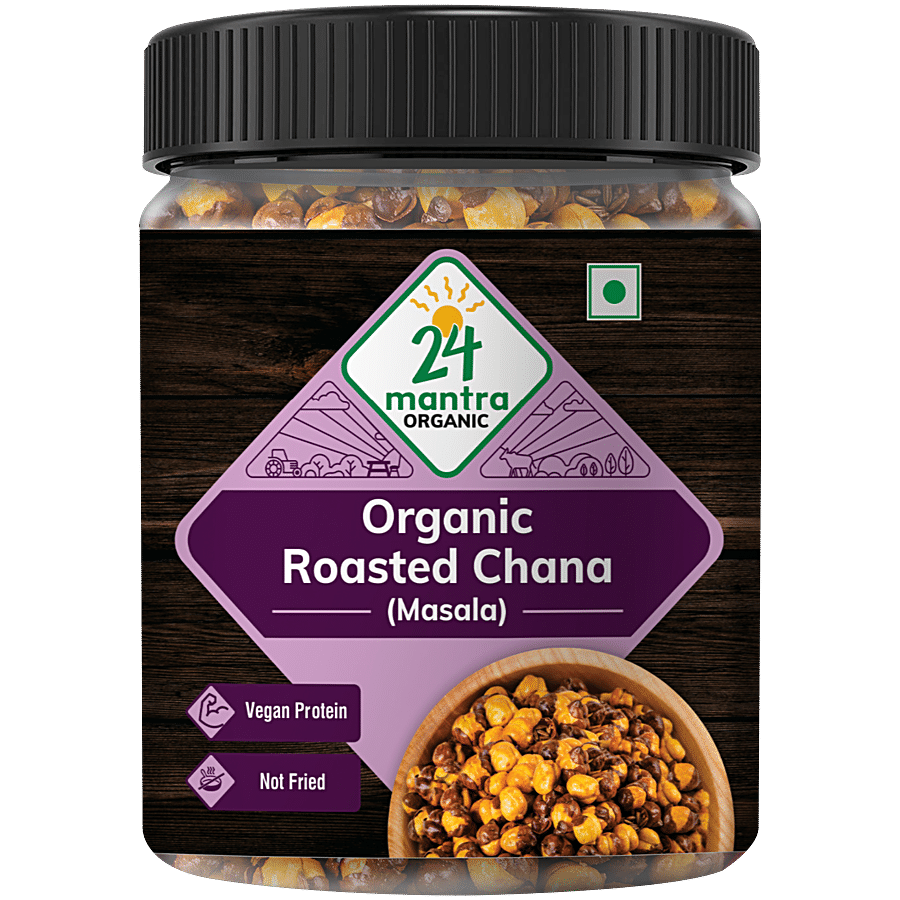 24 Mantra Organic Roasted Chana - Masala