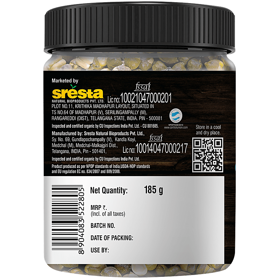 24 Mantra Organic Roasted Chana - Salted