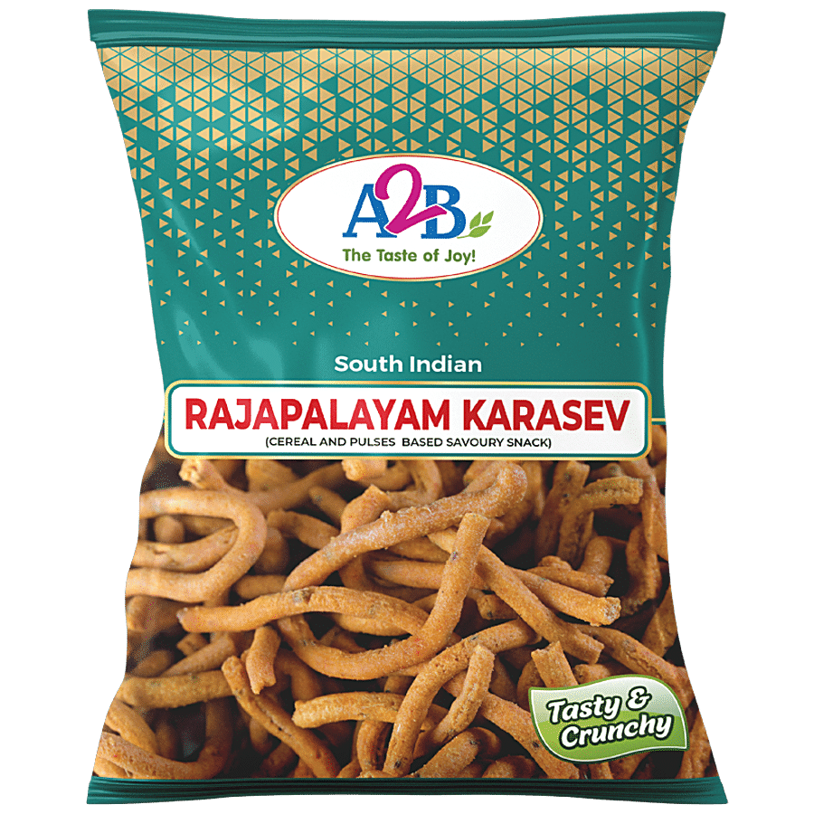 A2B Rajapalayam Karasev - Cereal & Pulses Based Savoury Snack