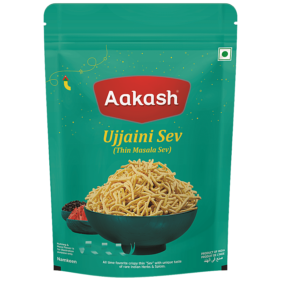 Aakash Ujjaini/Thin Masala Sev - Crunchy