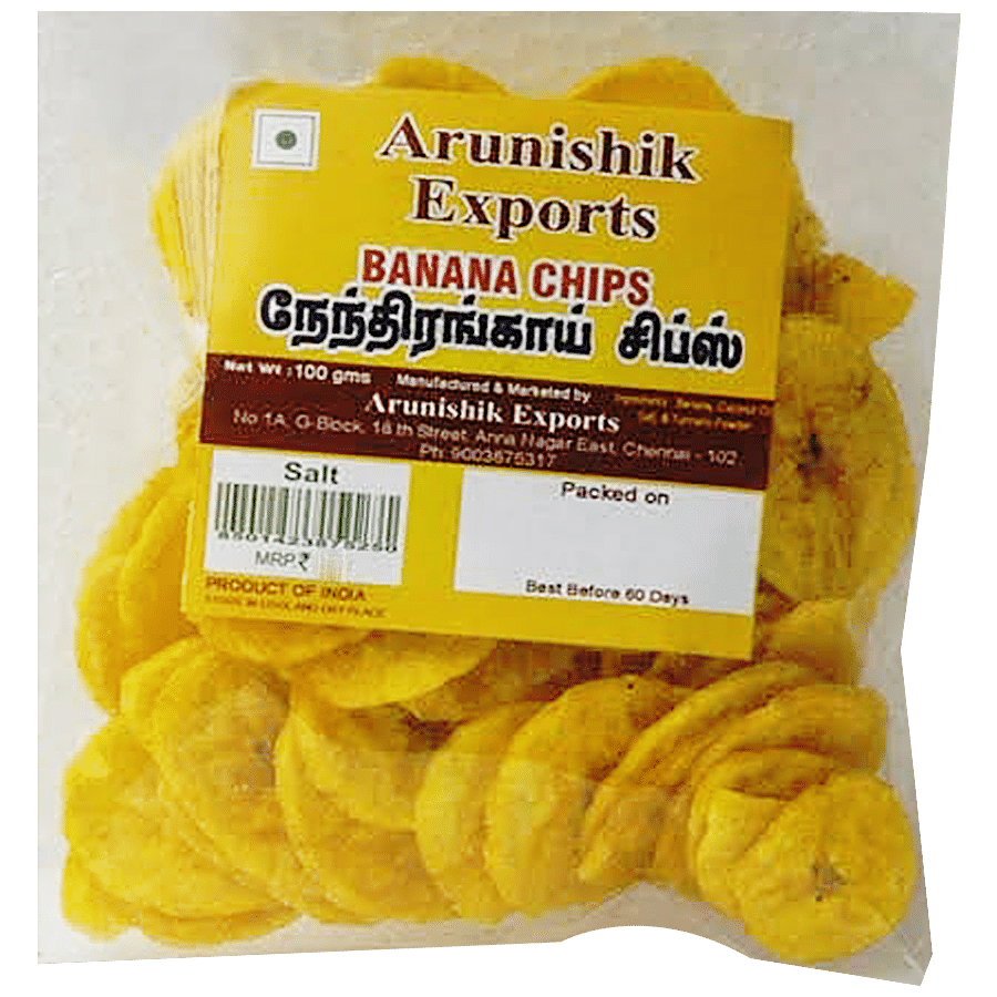 Arunishik Banana Chips - Salt