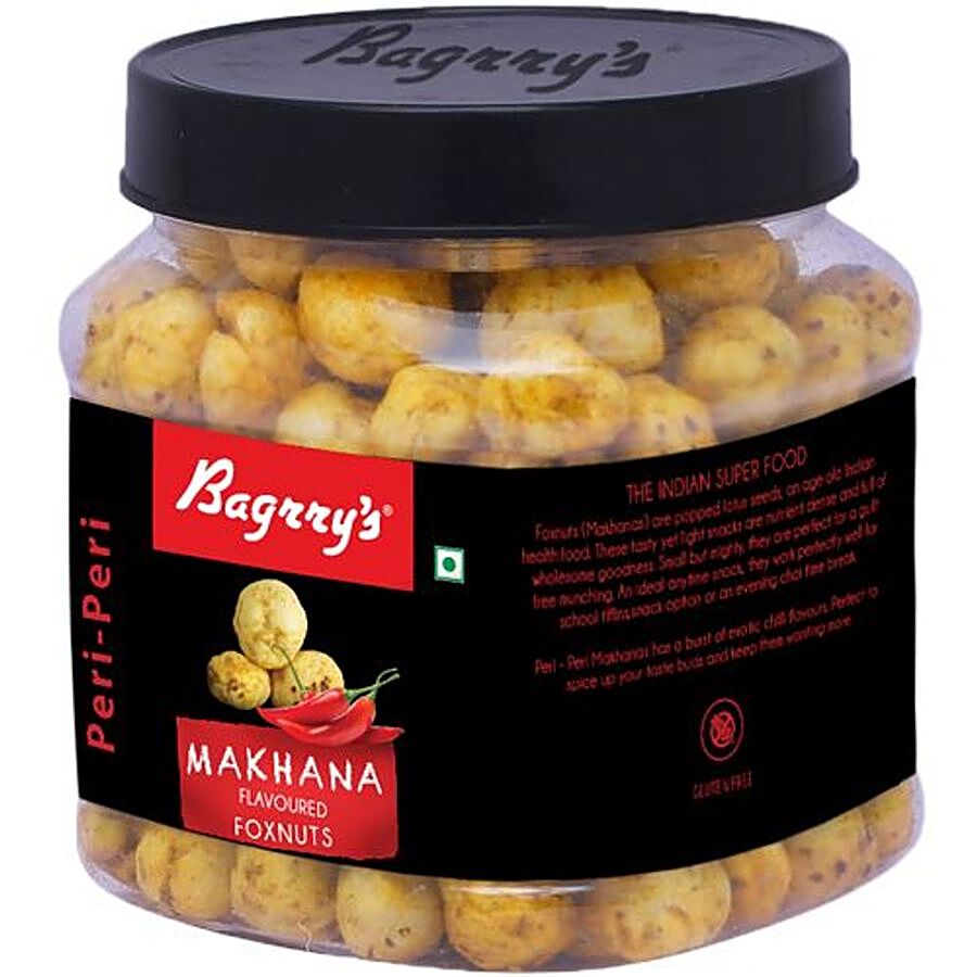 Bagrrys Bagrry`S Peri Peri Makhana/Foxnuts - Gluten Free  Healthy Super 100 g