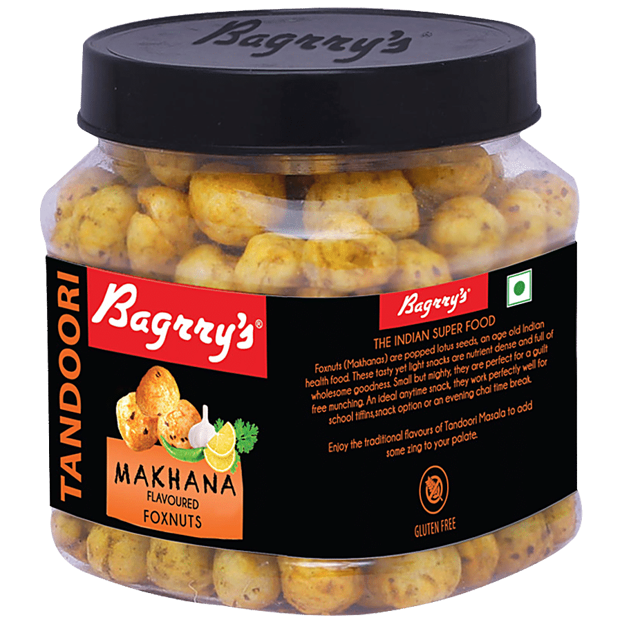 Bagrrys Makhana/Foxnuts - Tandoori Flavour