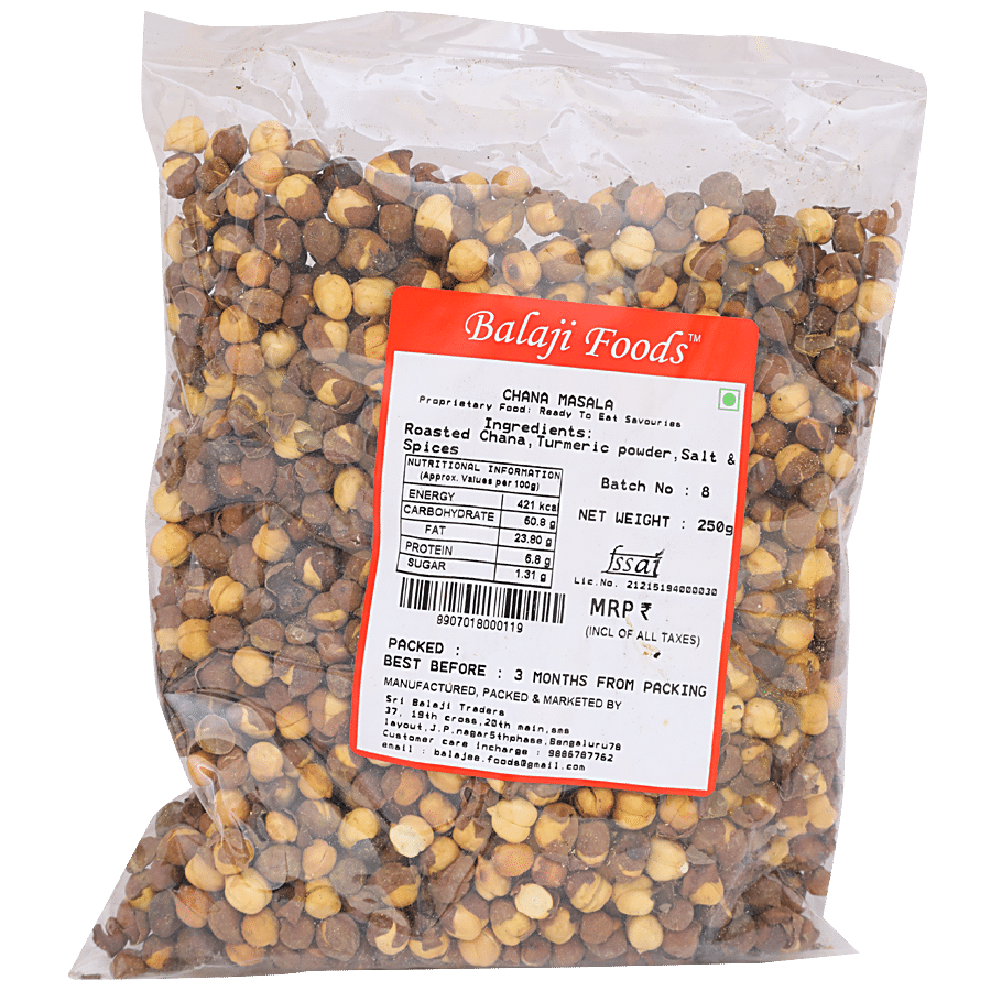 Balaji foods Chana Masala - Salt & Spices