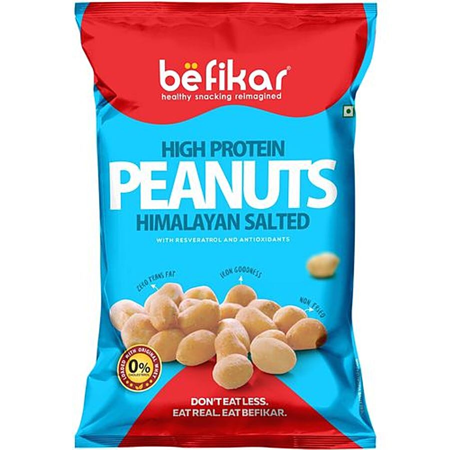 Befikar High Protein Peanuts - Himalayan Salted