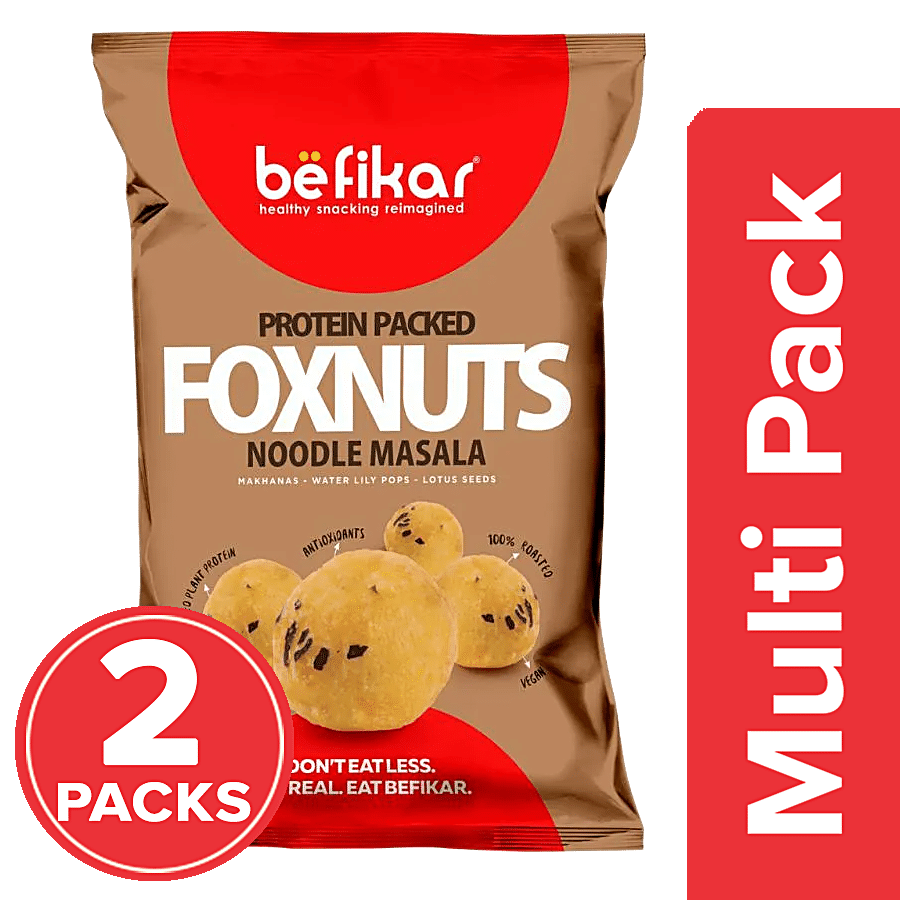 Befikar Protein Packed Foxnuts - Noodle Masala