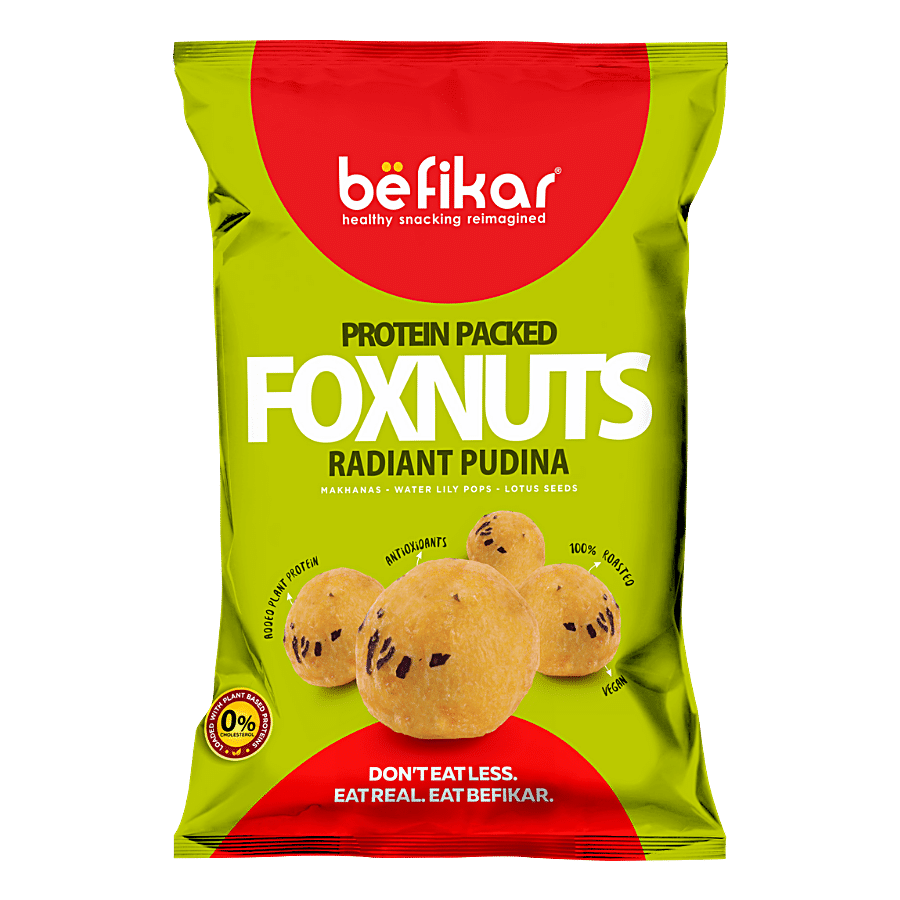 Befikar Protein Packed Foxnuts - Radiant Pudina