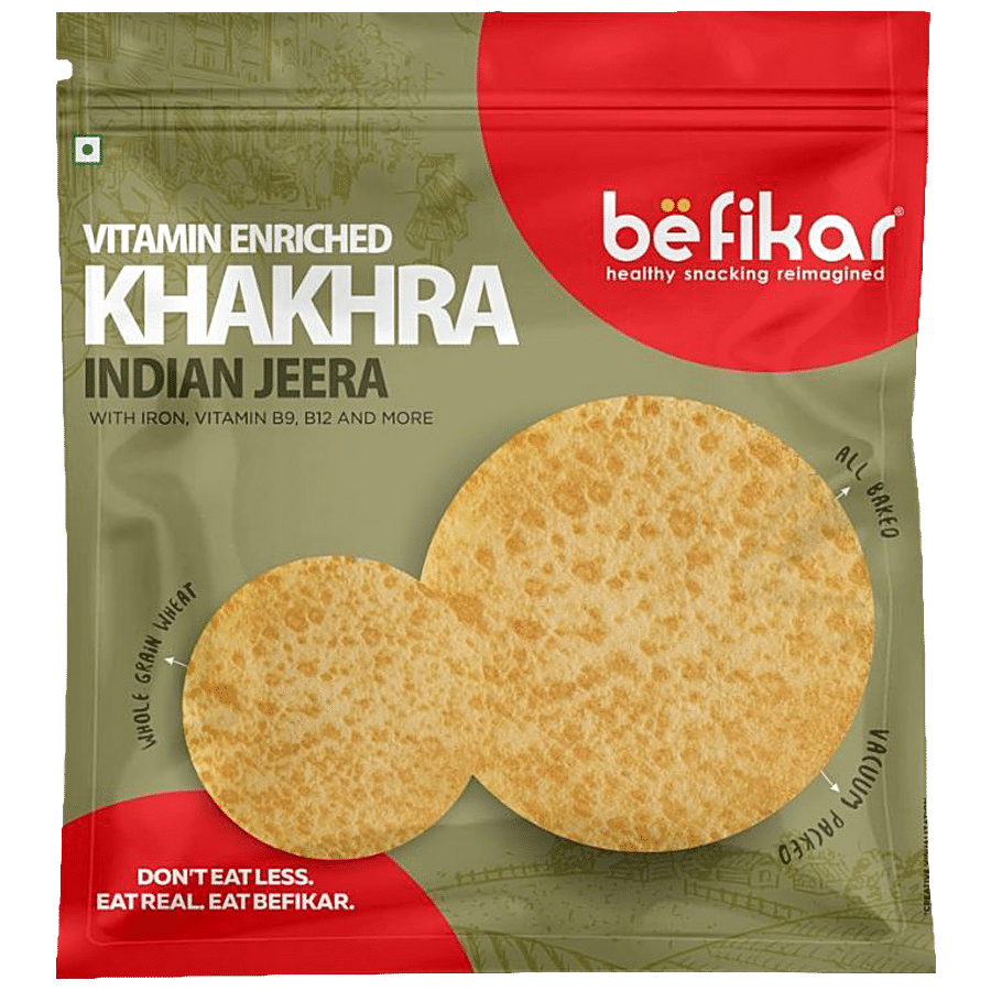 Befikar Vitamin Enriched Khakhra - Indian Jeera