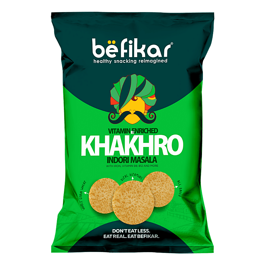 Befikar Vitamin Enriched Khakhro - Indori Masala