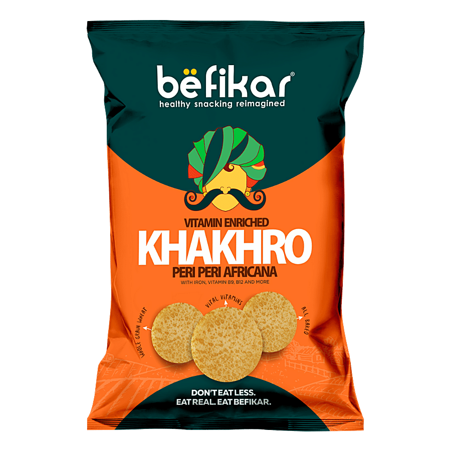 Befikar Vitamin Enriched Khakhro - Peri Peri Africana